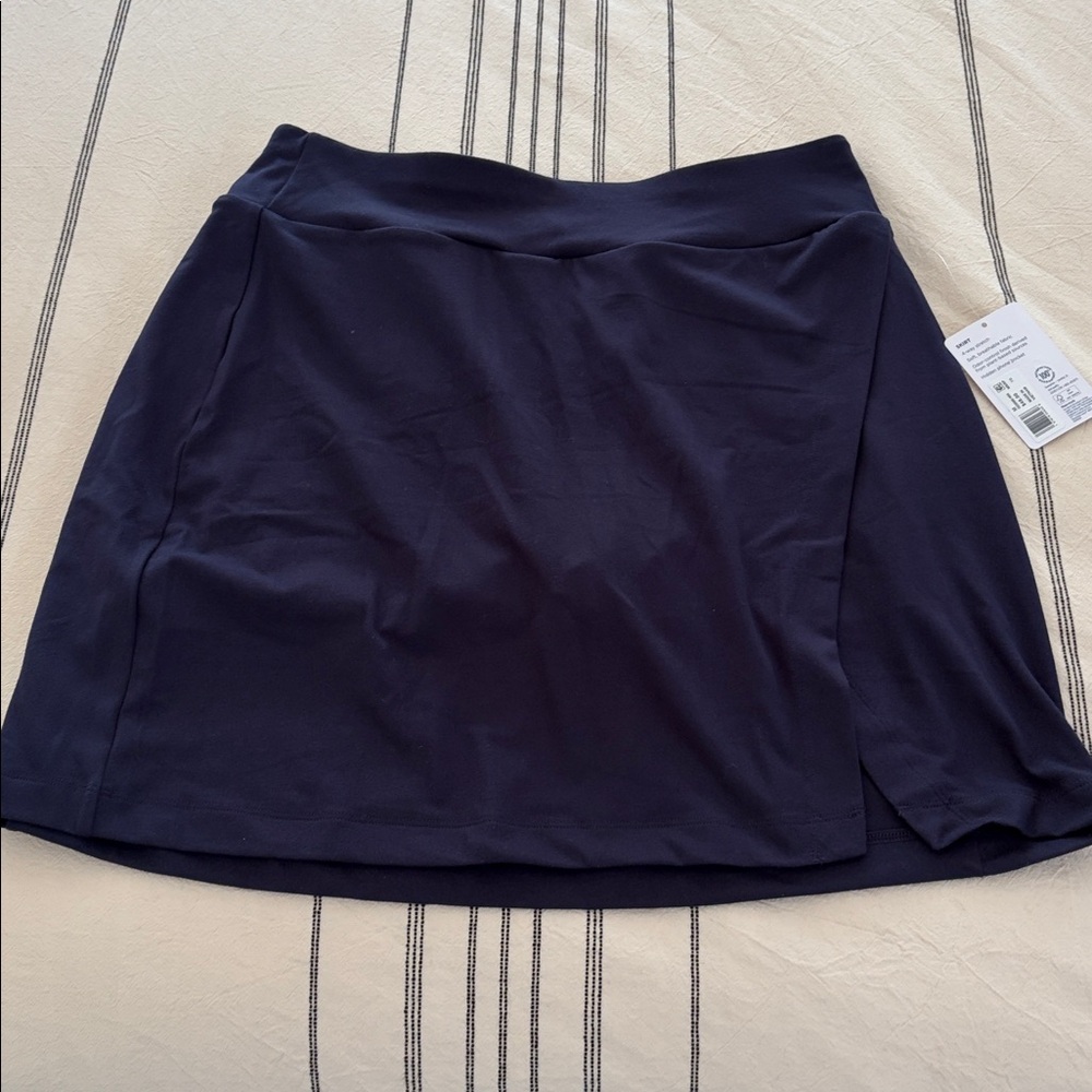 Jockey Navy Blue Skirt with Hidden Pocket